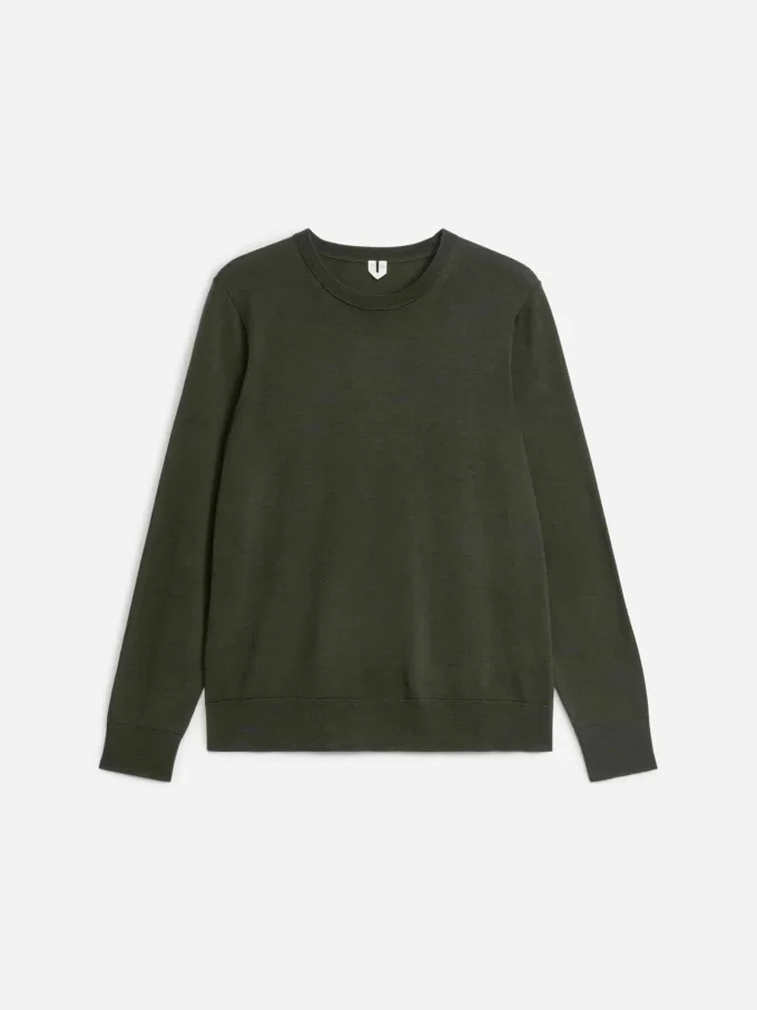 Finstrikket Merino Jumper