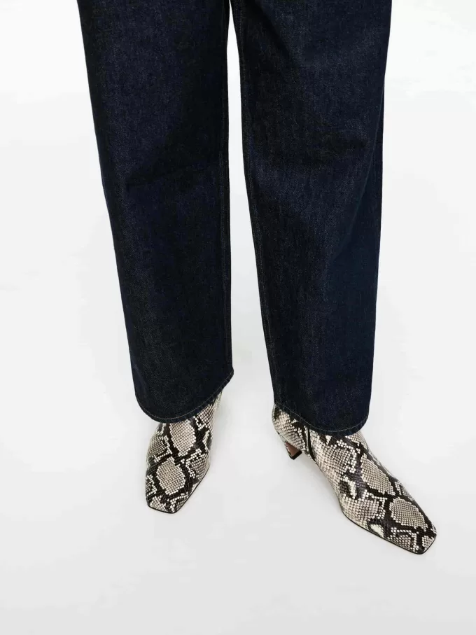 Firkantede ankelstøvler