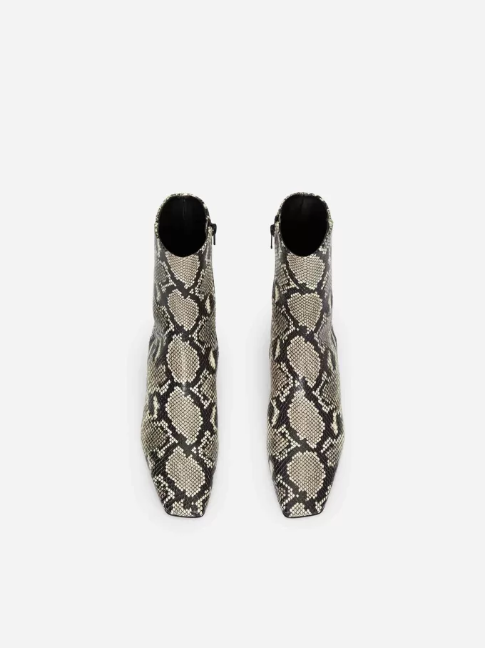 Firkantede ankelstøvler