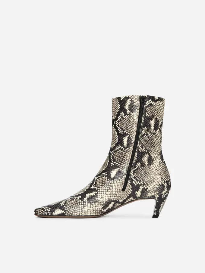 Firkantede ankelstøvler