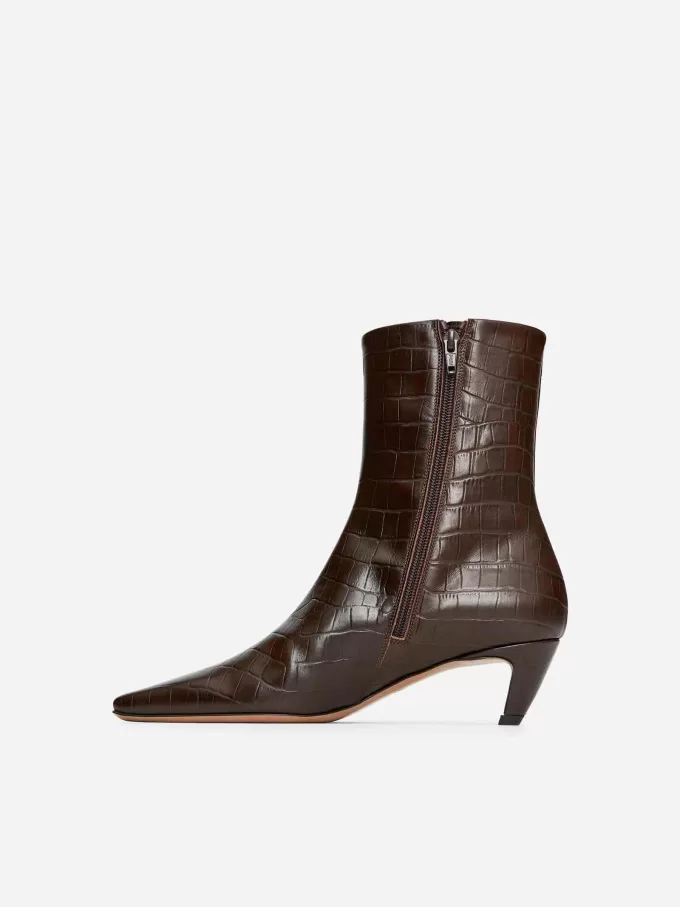 Firkantede ankelstøvler