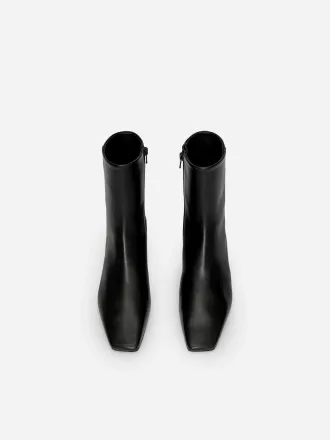 Firkantede ankelstøvler