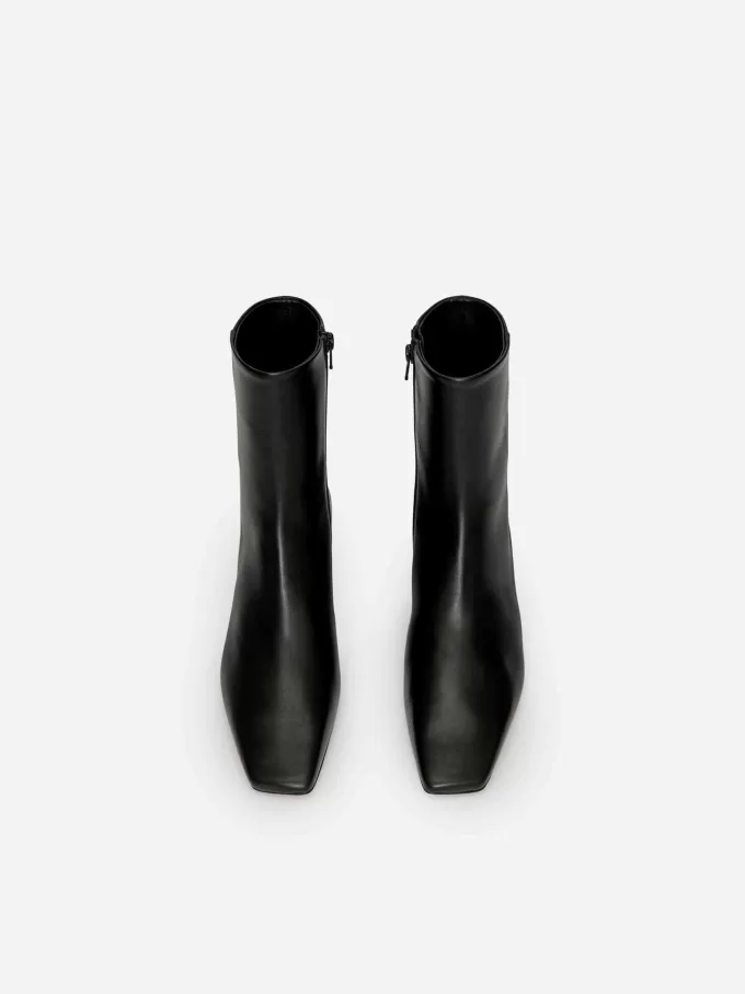 Firkantede ankelstøvler Firkantede ankelstøvler