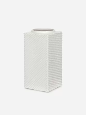 Firkantet vase 24 cm