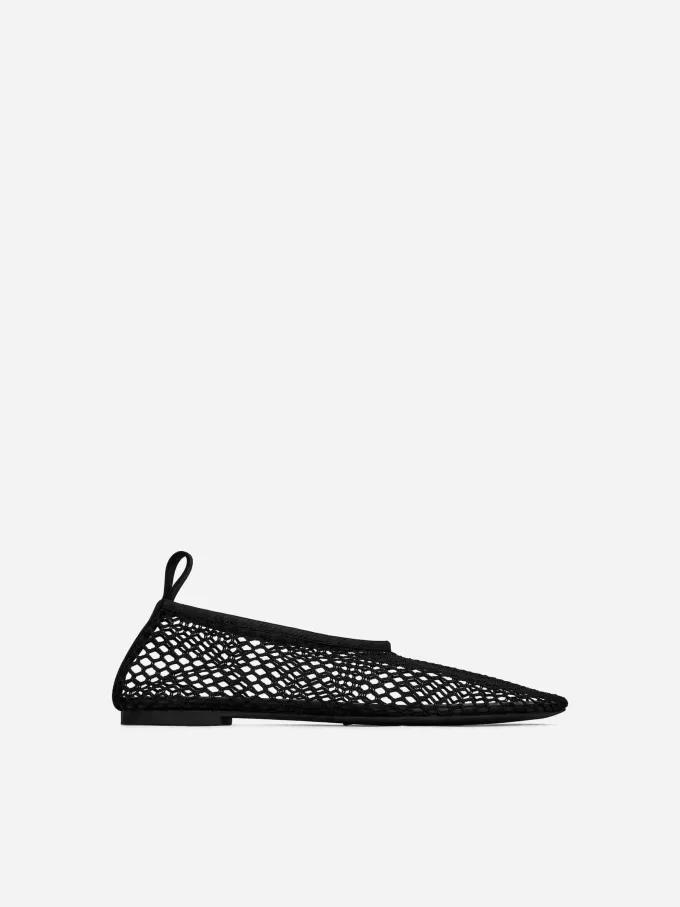 Fishnet Ballet Flat