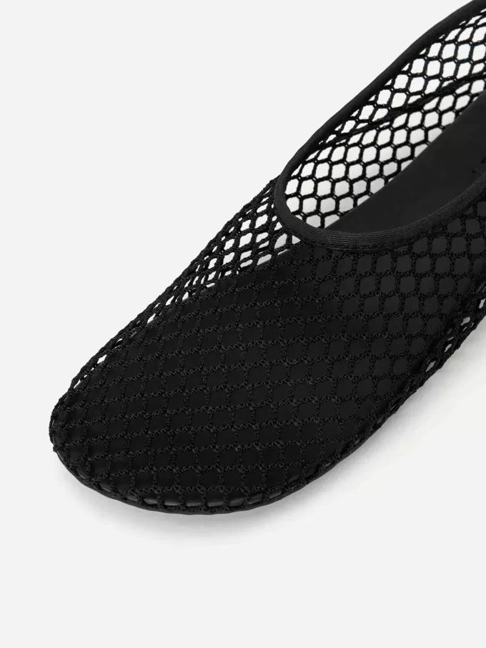 Fishnet Ballet Flat