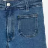 Flared denim bukser Flared denim bukser