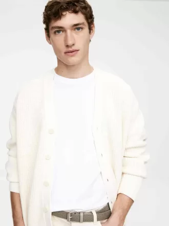 Flettet læder trimmet bælte