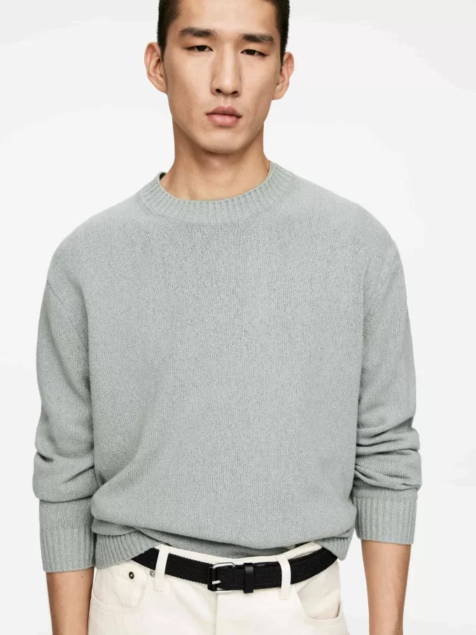 Flettet læder trimmet bælte