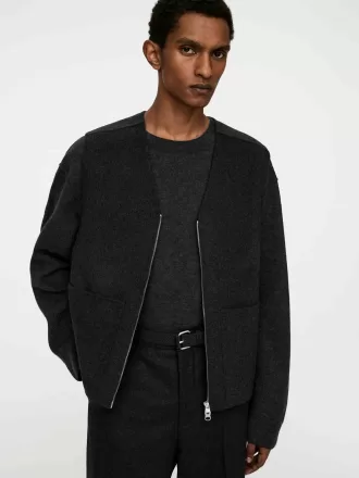 Flettet læder trimmet bælte