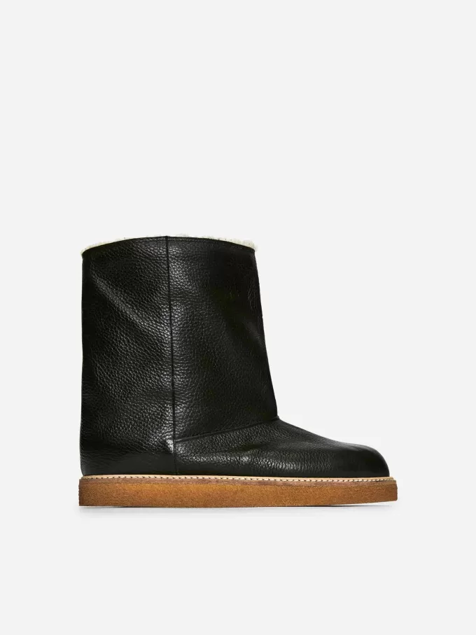 Forede læderstøvler