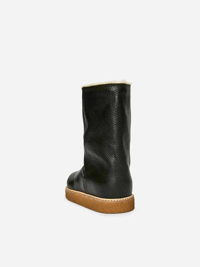 Forede læderstøvler