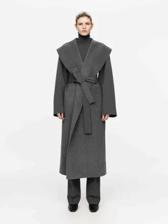 Frakke med sjalkrave