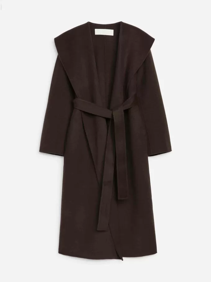 Frakke med sjalkrave