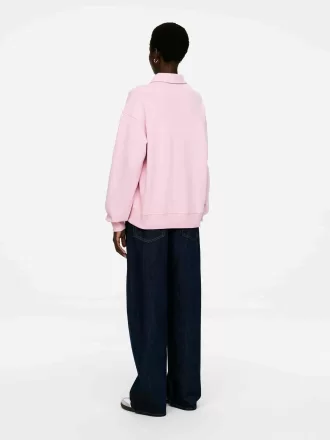 Fransk frotté poloshirt