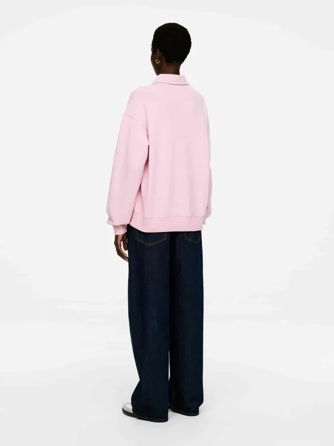 Fransk frotté poloshirt