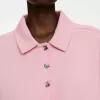 Fransk frotté poloshirt