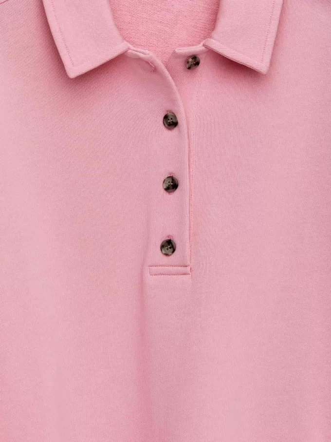 Fransk frotté poloshirt