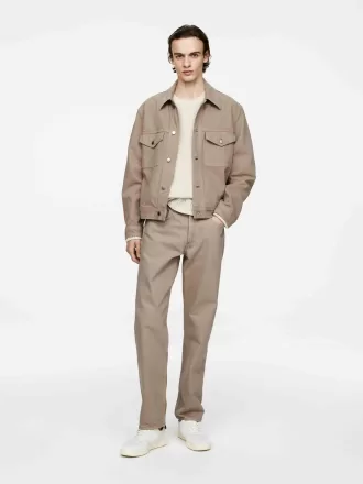 Garment-Dyed denim jakke