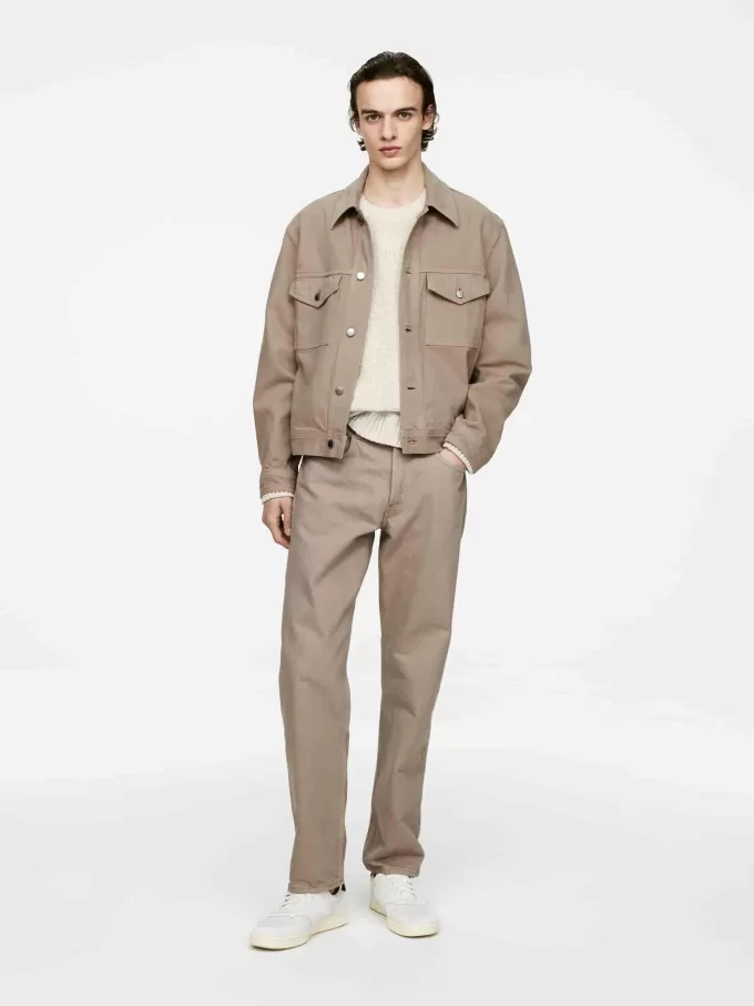 Garment-Dyed denim jakke Garment-Dyed denim jakke