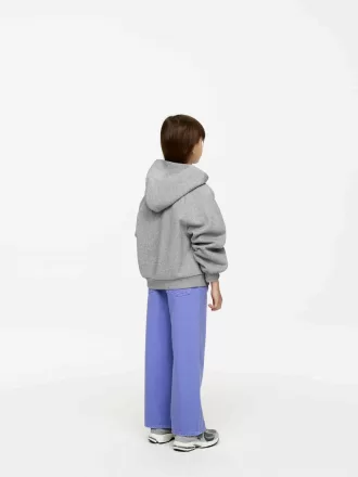 Hættetrøje med lynlås