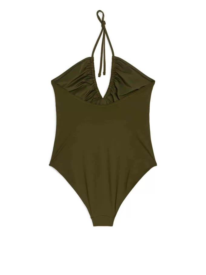 Halterneck badedragt