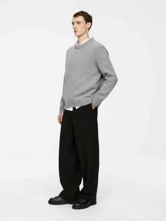 Heavy Knit Wool Blend Jumper
