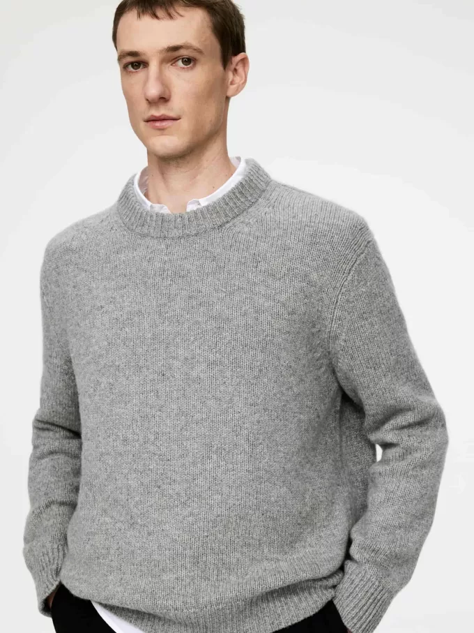 Heavy Knit Wool Blend Jumper Heavy Knit Wool Blend Jumper