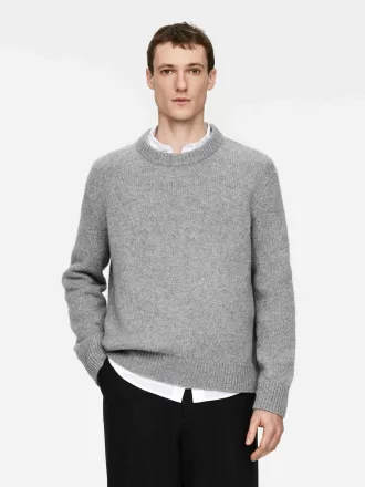 Heavy Knit Wool Blend Jumper