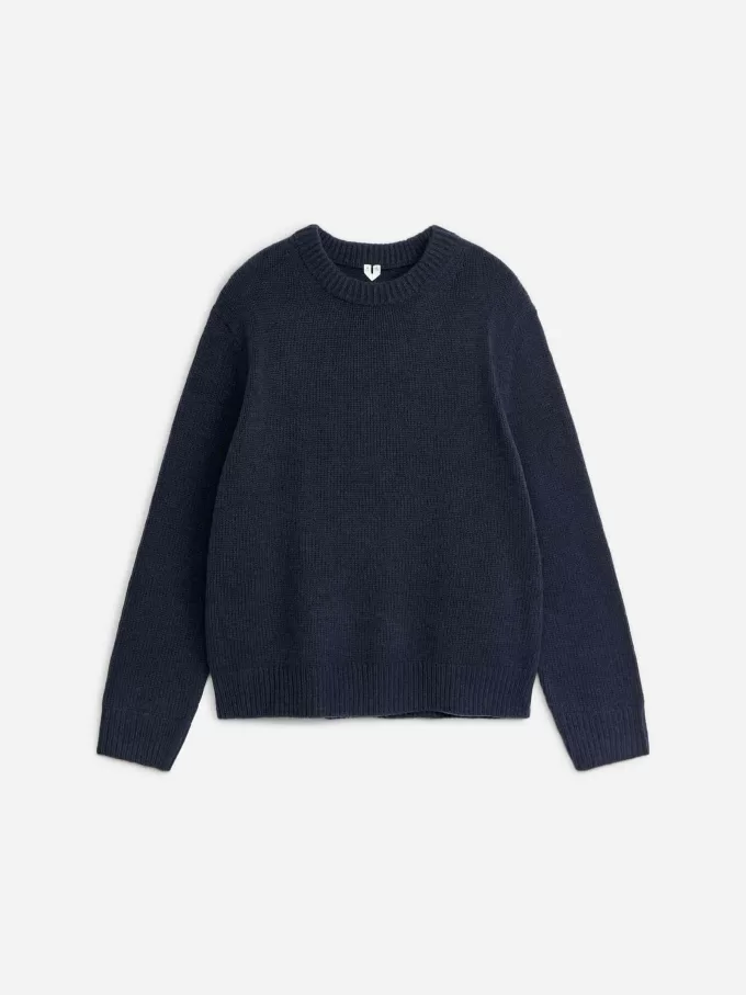 Heavy Knit Wool Blend Jumper