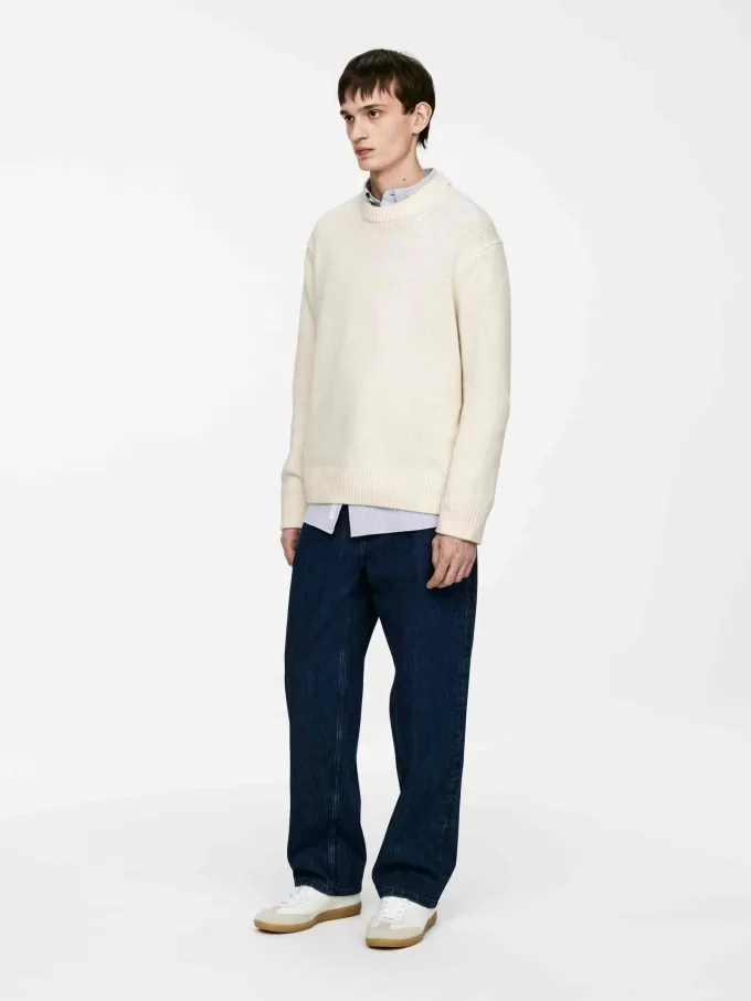 Heavy Knit Wool Blend Jumper