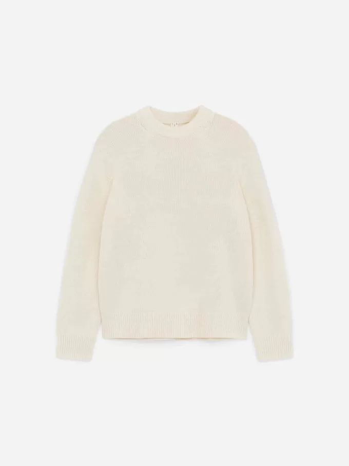 Heavy Knit Wool Blend Jumper