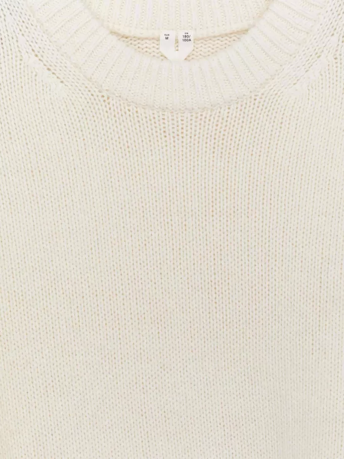 Heavy Knit Wool Blend Jumper