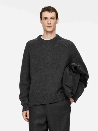 Heavy Knit Wool Blend Jumper
