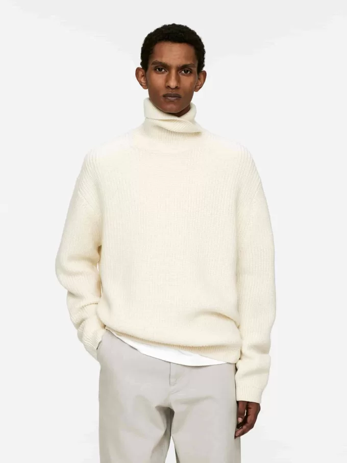 Heavy Wool Rullehalstrøje Heavy Wool Rullehalstrøje