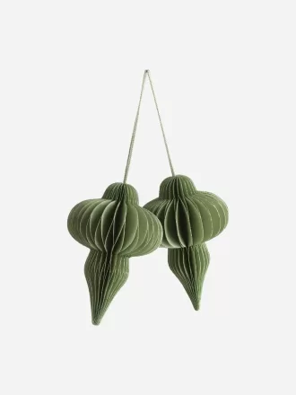 Honeycomb Ornament Sæt med 2