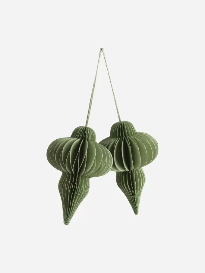 Honeycomb Ornament Sæt med 2 Honeycomb Ornament Sæt med 2