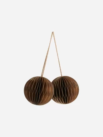 Honeycomb Ornament Sæt med 2