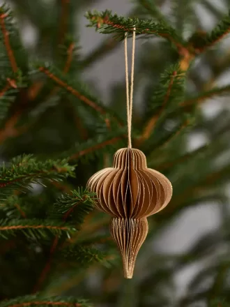 Honeycomb Ornament Sæt med 2