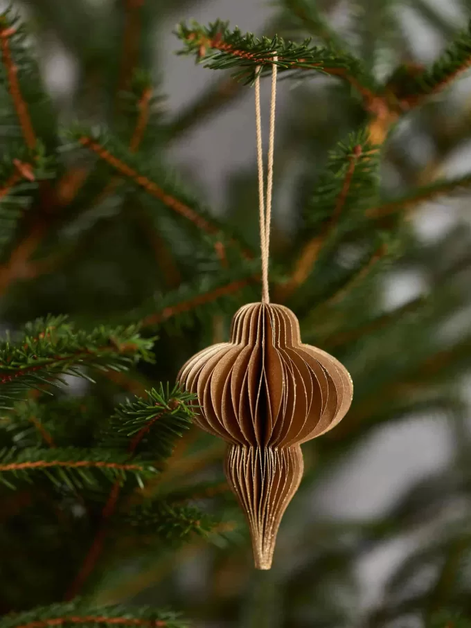 Honeycomb Ornament Sæt med 2 Honeycomb Ornament Sæt med 2