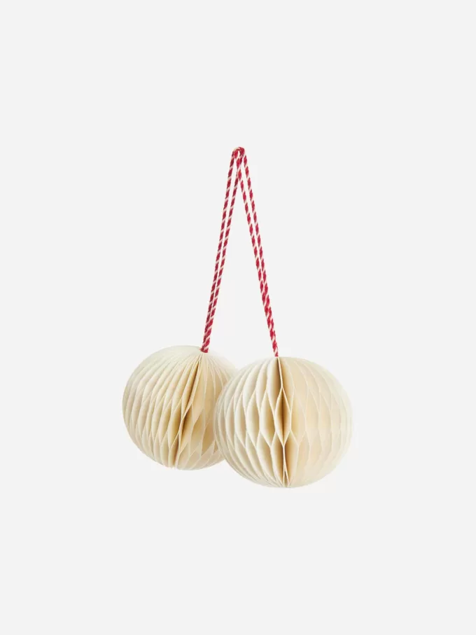 Honeycomb Ornament Sæt med 2 Honeycomb Ornament Sæt med 2