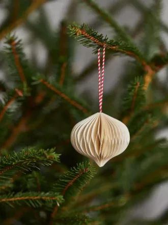 Honeycomb Ornament Sæt med 2