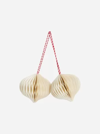 Honeycomb Ornament Sæt med 2