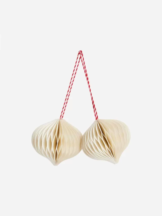 Honeycomb Ornament Sæt med 2 Honeycomb Ornament Sæt med 2