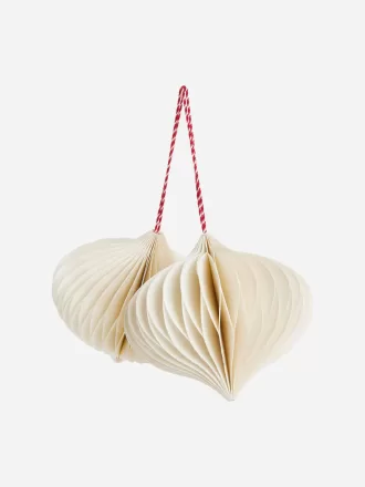 Honeycomb Ornament Sæt med 2