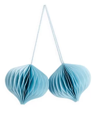 Honeycomb Ornament Sæt med 2