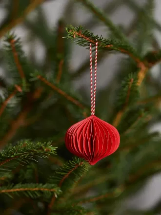 Honeycomb Ornament Sæt med 2