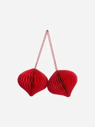 Honeycomb Ornament Sæt med 2