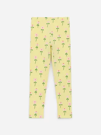 Jersey-leggings med tryk