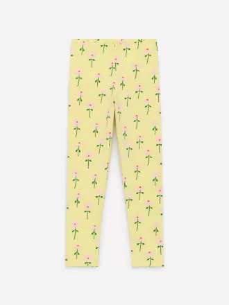 Jersey-leggings med tryk